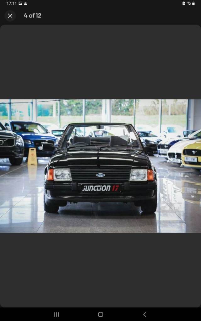 Ford, ESCORT, Convertible, 1984, Manual, 1597 (cc), 2 doors