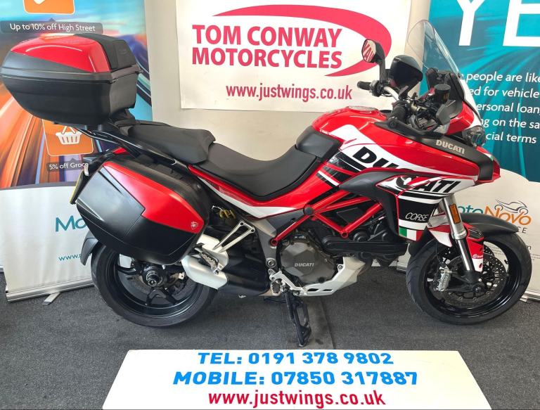 DUCATI MULTISTRADA 1200, 2017(67), 2 OWNERS, 32,299 MILES, FSH, £5495