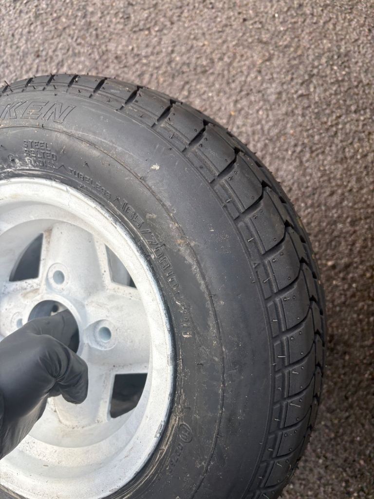 3x 10 inch alloy wheels Classic Mini