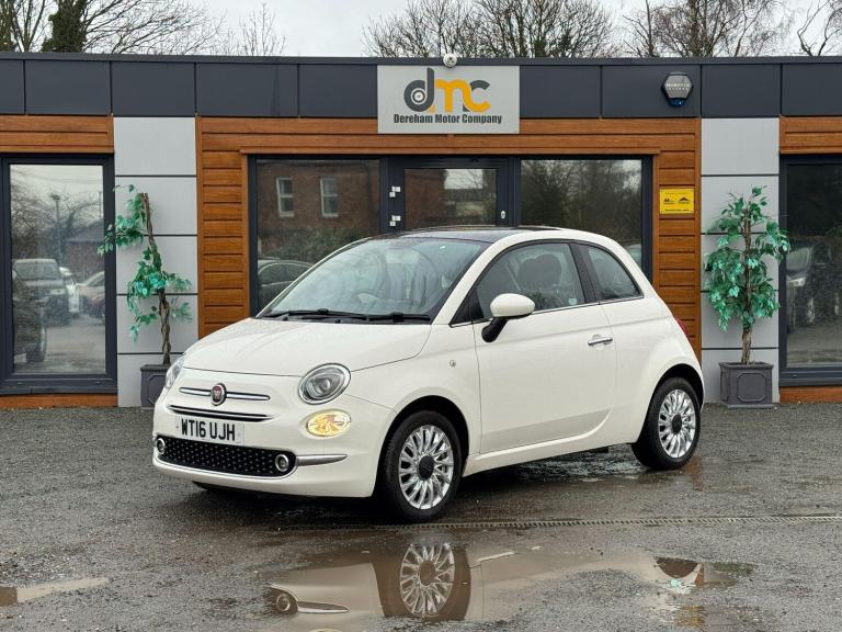2016 Fiat 500 1.2 Lounge 3dr HATCHBACK PETROL Manual