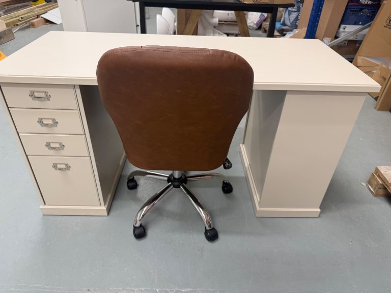 Computer desk and chair 