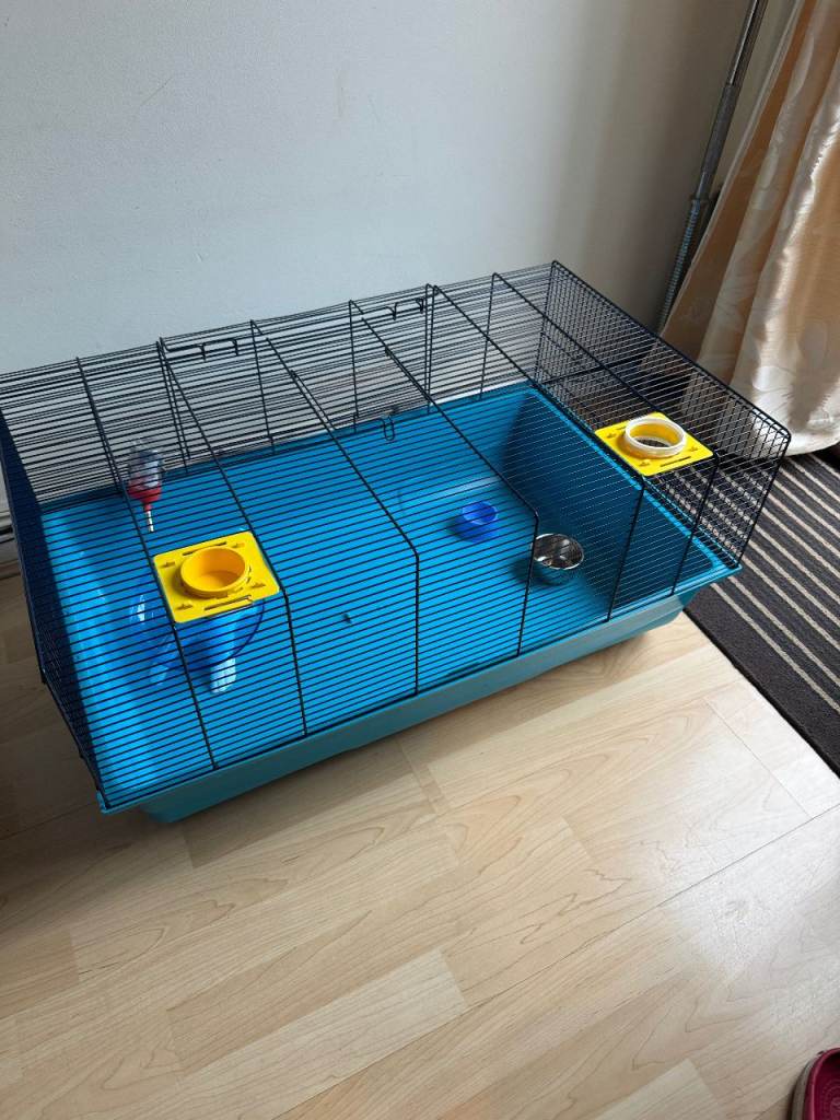 Large Hamster Heaven Cage with Toys (80x48x37cm)