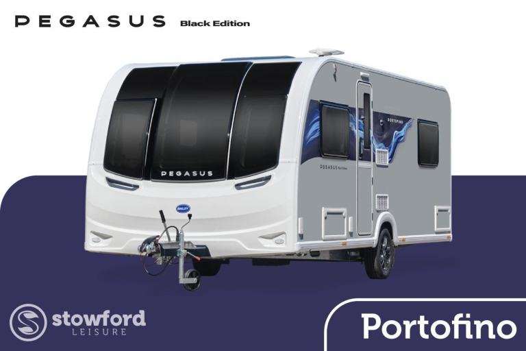 Bailey Pegasus Grande Black Ed Portofino 2026 NEW Touring Caravan