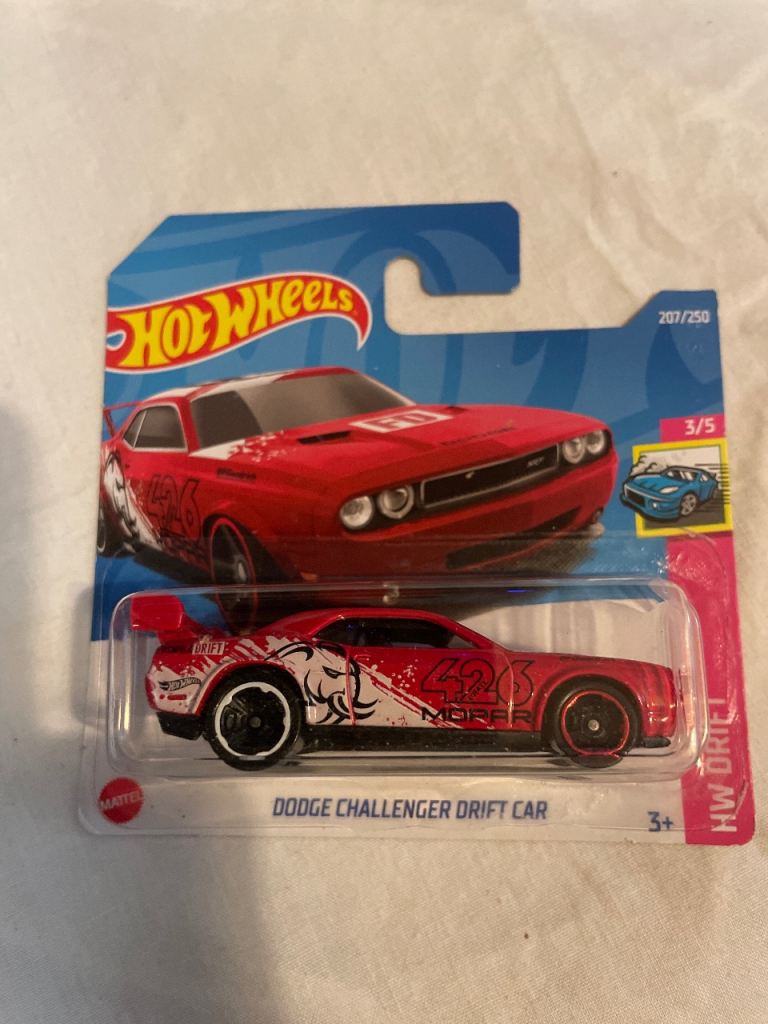 Hot Wheels Dodge Challenger Drift Car – NEW, Unopened