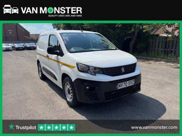 2021 Peugeot Partner 1000 1.5 BlueHDi 100 Grip Van PANEL VAN DIESEL Manual