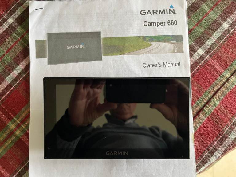 Garmin Camper 600 Sat Nav Includes Map Updates & Traffic