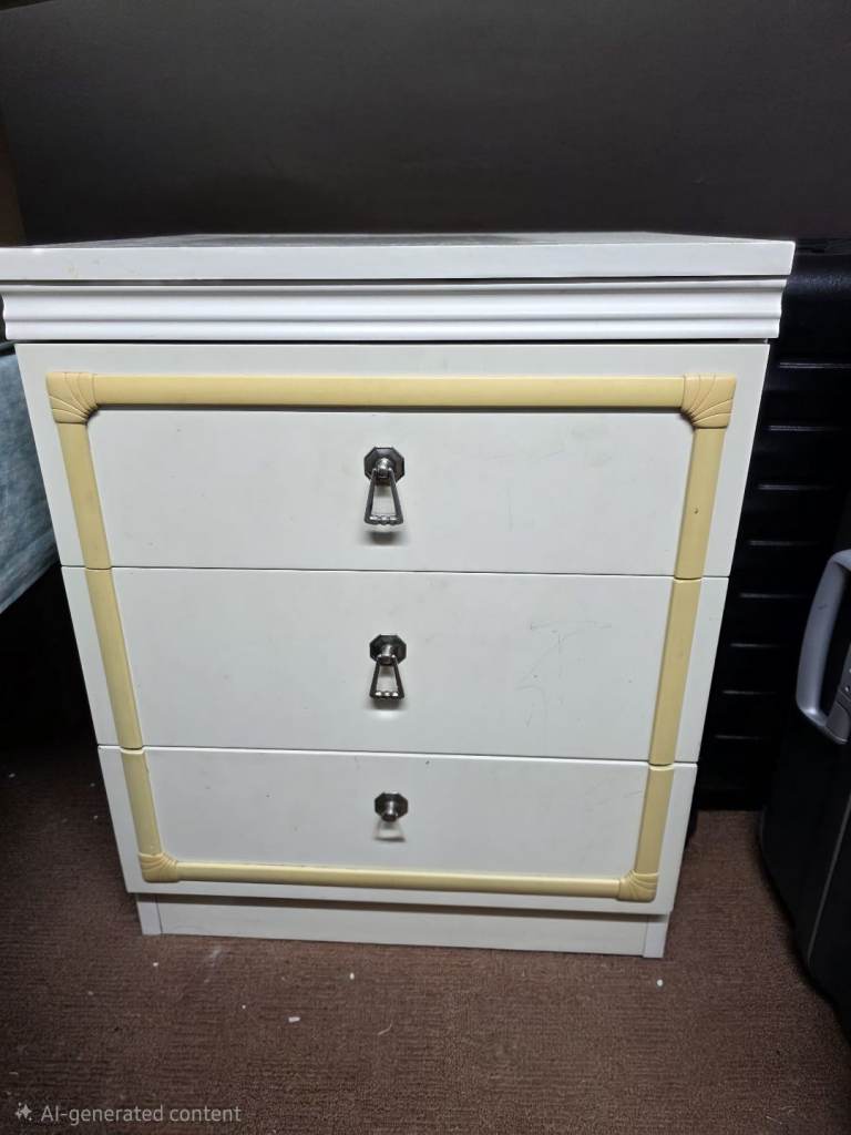 image for Bedside table - vintage