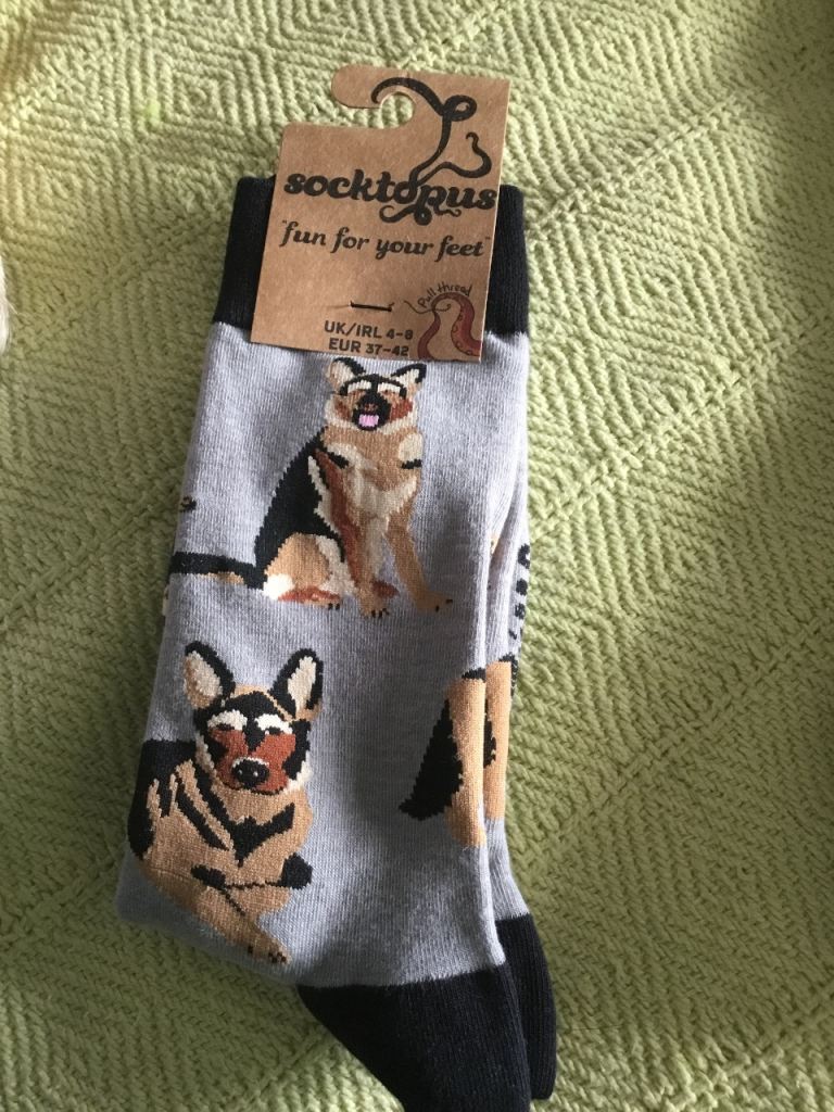Brand new German Shepherd socks