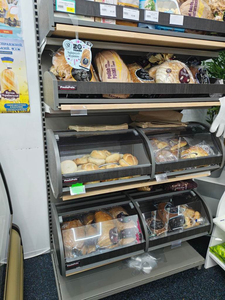 Bakery Retail Shop Display Stand