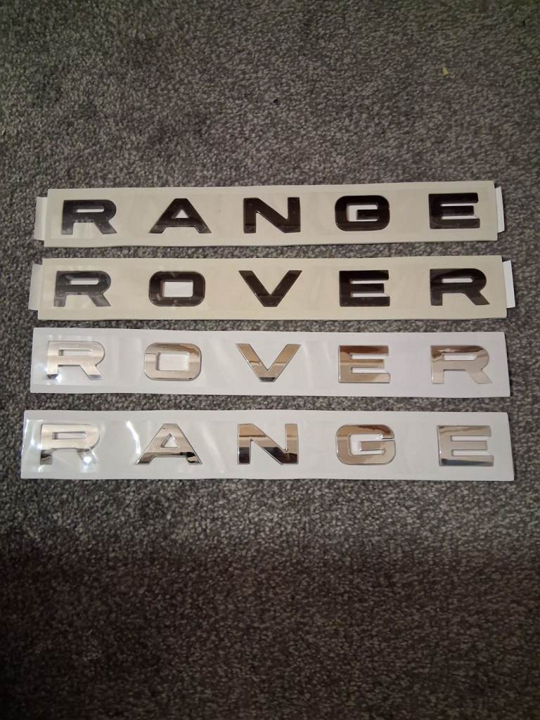 Car Lettering Decal Sticker Emblem