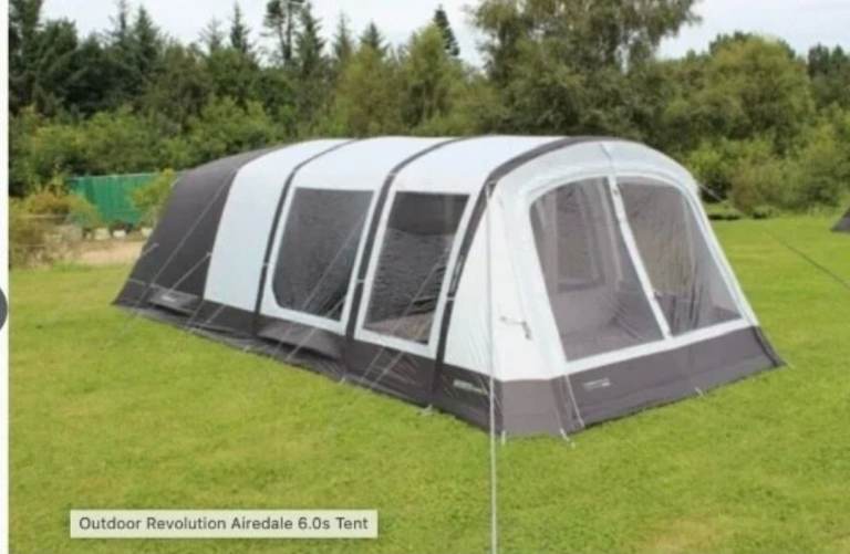 Outdoor Revolution Airedale 6.0s large tent plus accessories