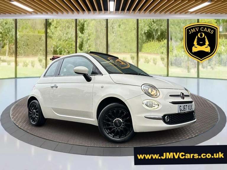 2017 Fiat 500C 1.2 ECO Lounge Euro 6 (s/s) 2dr CONVERTIBLE Petrol Manual