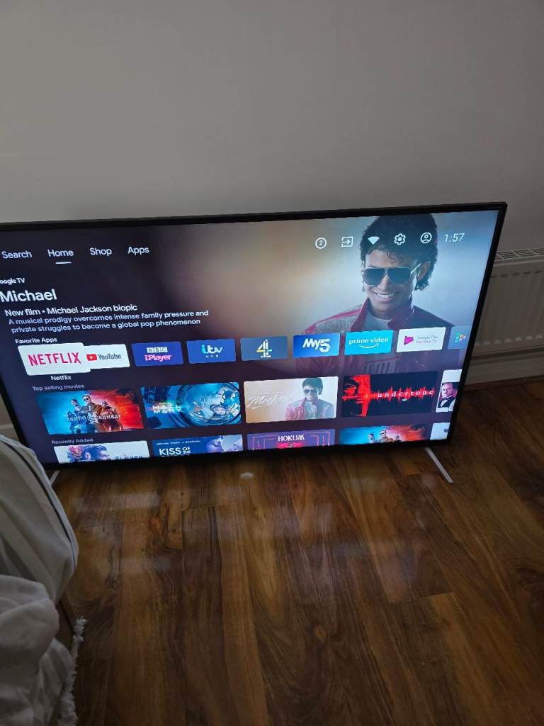 Sharp 50" inch android smart tv 4k