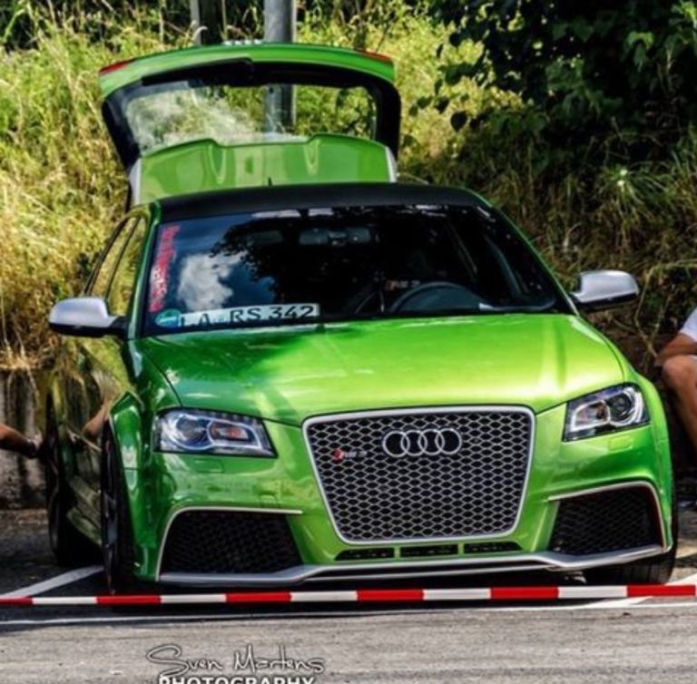 Audi a3 s3 rs3 8p sportback bumpers