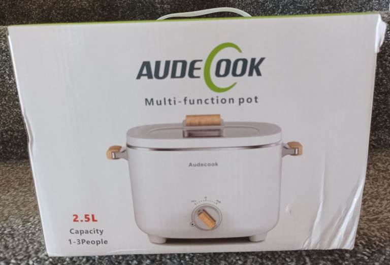 Ceramic glaze Electric Hot Pot,  Non-Stick Multicooker  350W/800W (G(Black/2.5L Without Steamer)