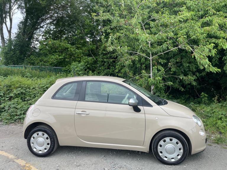 FIAT 500 1.3 M/JET POP 63 REG BEIGE 3 DOOR MOT APRIL 22ND 2027 TAX £20 SERVICE HISTORY 65+MPG