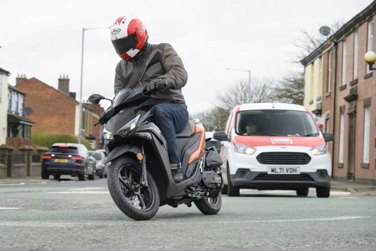 QJMotor LTS 125 S 2026 a1 licence L Plate Scooter