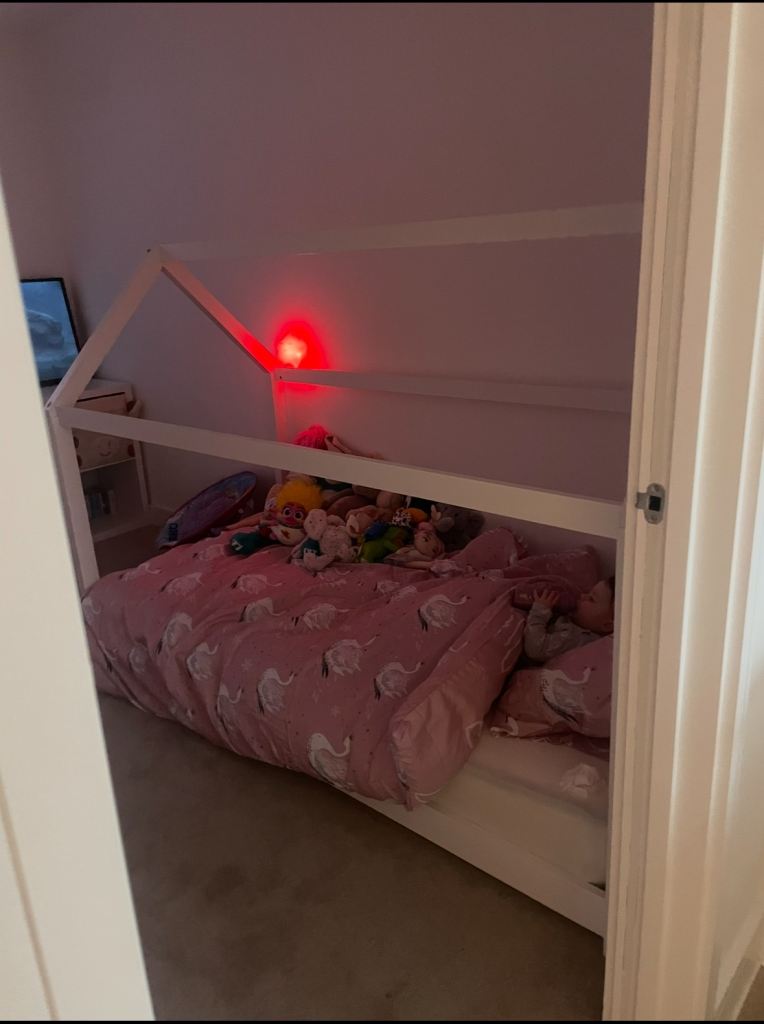 Single house floor bed