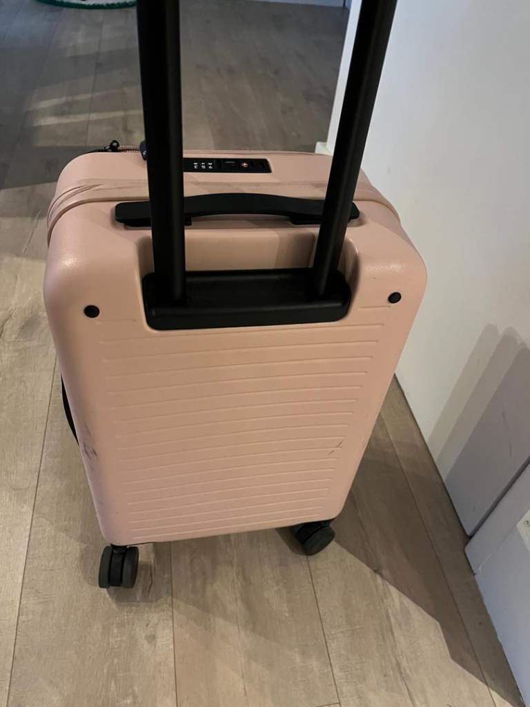 Pierre Cardin spinner expandable suitcase hand luggage 