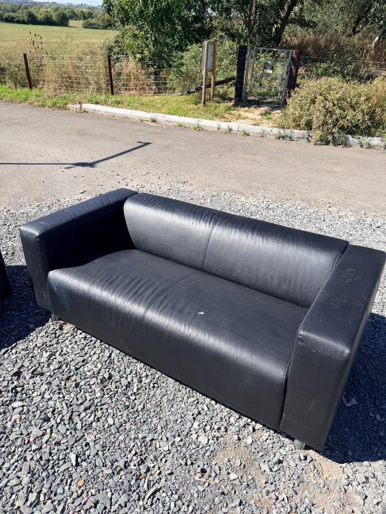 Black Sofa set 