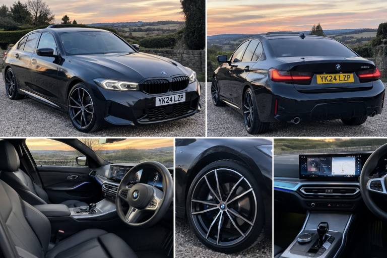 2024 BMW 330e M Sport Auto – Black – 68,000 Miles