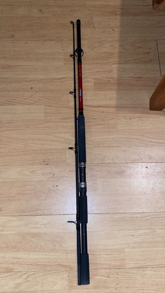 Shakespeare Firebird 7ft Boat Fishing Rod 20-30lb – Good Condition