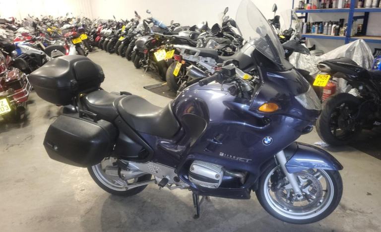 2002 02 BMW R1150RT R1150 RT TOURER BLUE FULL LUGGAGE HISTORY R 1150 