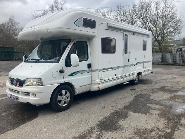 Bessacarr E765 Motorhome Fixed Bed 6 Berth 2 Travel Belts 2004 Fiat DUCATO 
