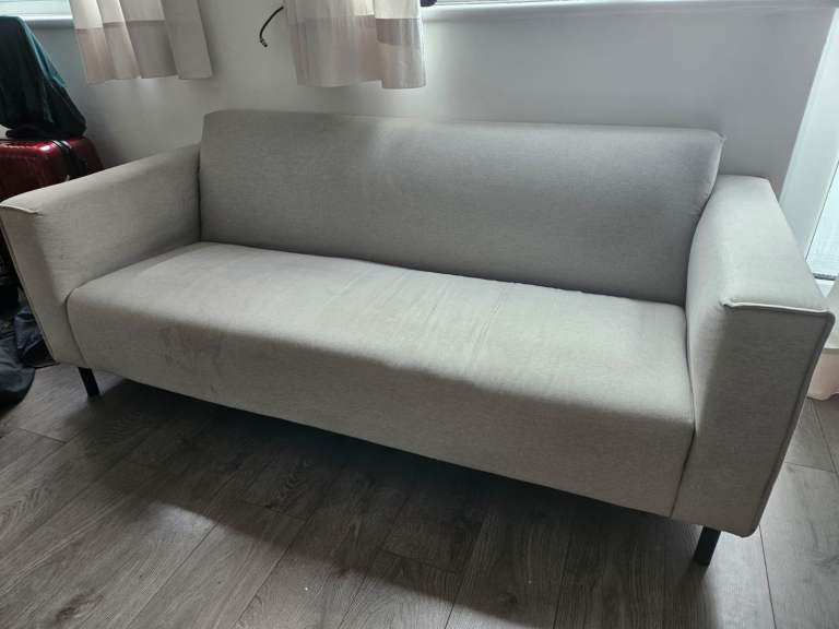 image for Herron 3 Seater Sofa, Grey