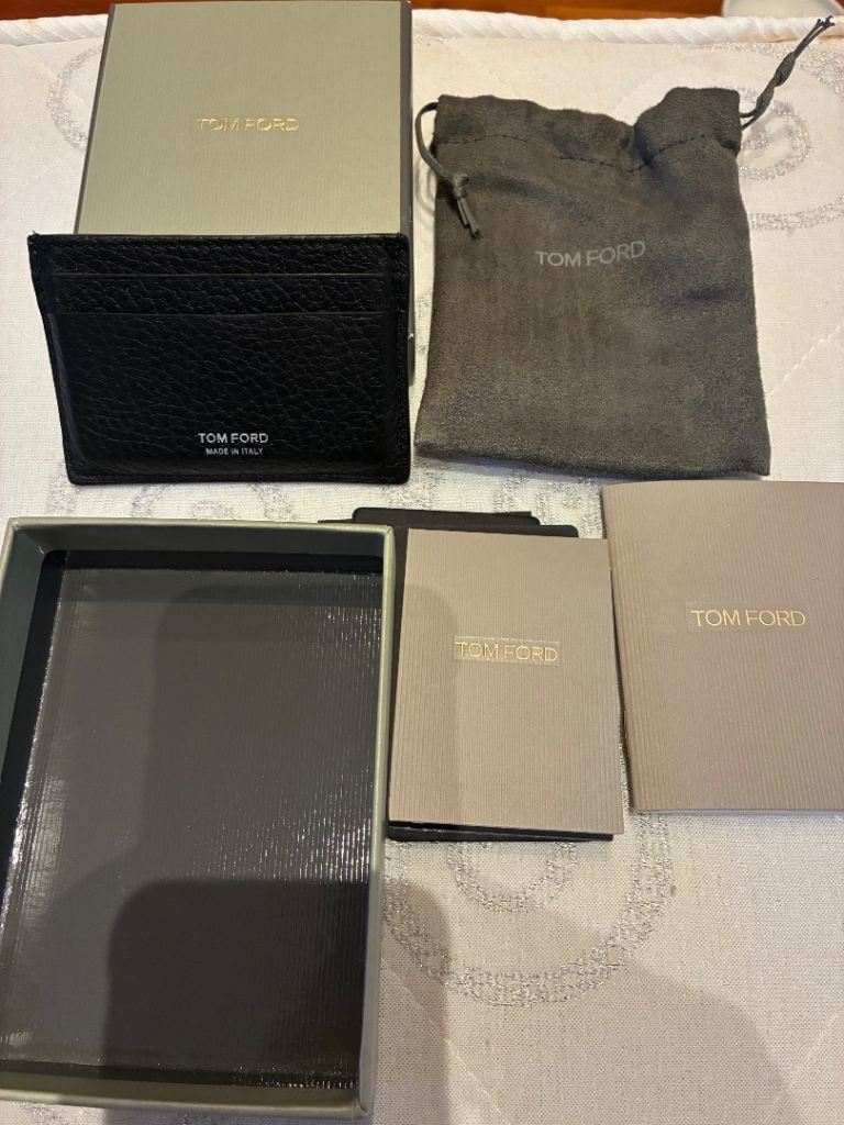  Tom Ford Mens Leather Card Wallet brand new condition Paid £240 