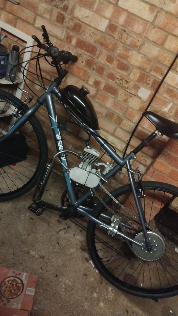 Motorised bike conversion 