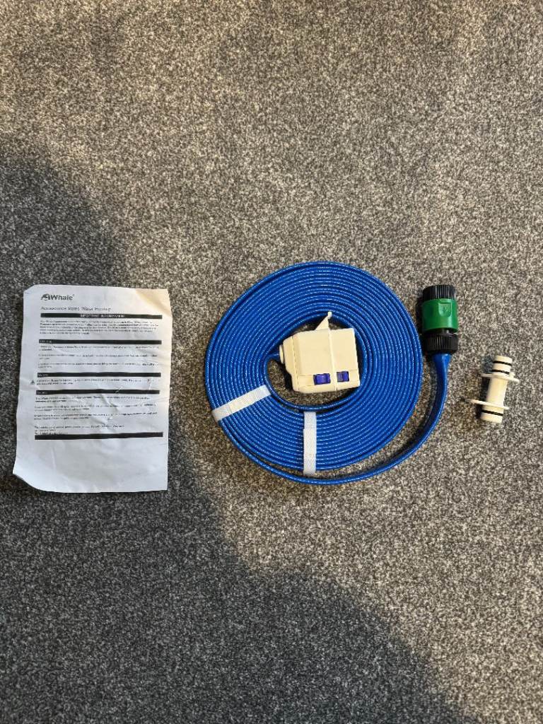 WHALE AQUASOURCE MAINS WATER HOOK UP FOR CARAVAN OR MOTORHOME