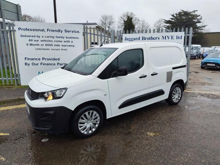 2021 Peugeot Partner BLUEHDI PROFESSIONAL PREMIUM L1 Panel Van Diesel Manual