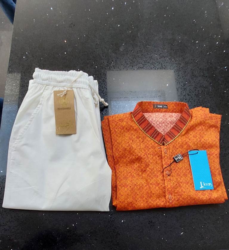 J. Teens kurta +  Shahnameh trouser new 