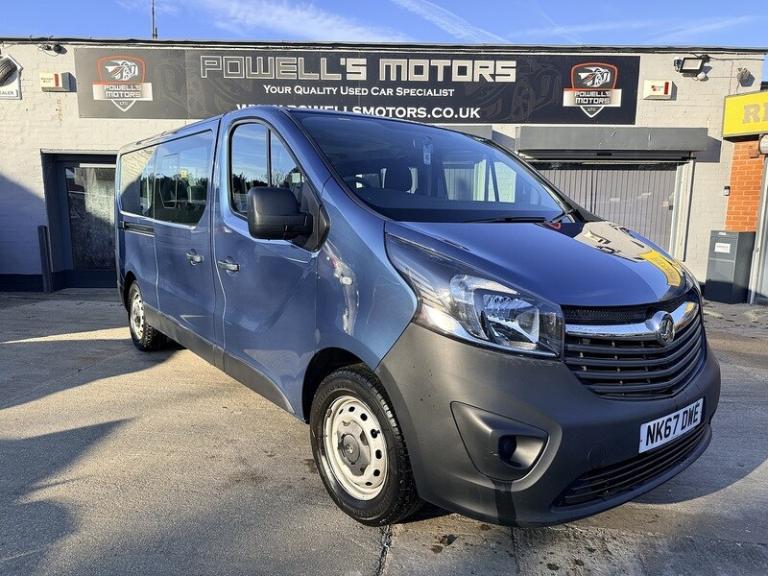 2017 Vauxhall Vivaro CDTi 2900 BiTurbo ecoFLEX Combi Van Diesel Manual