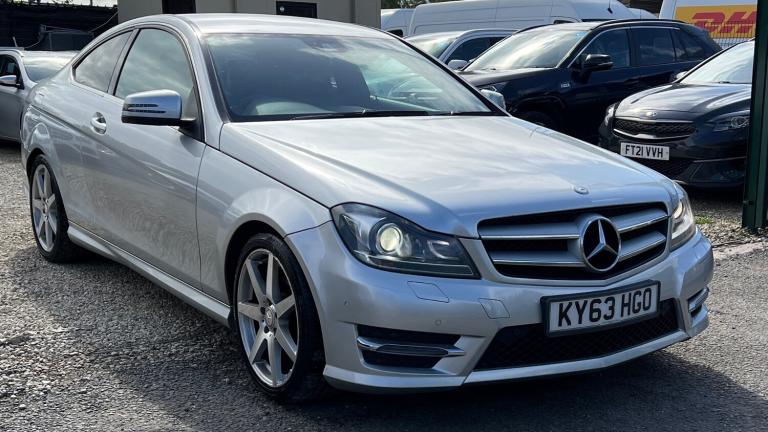2013 Mercedes-Benz C Class C180 [1.6] BlueEFFICIENCY AMG Sport 2dr Auto COUPE Petrol Automatic