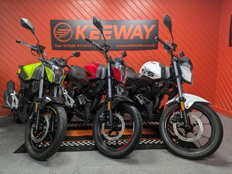 KEEWAY RKS 125 (BLACK,WHITE,RED,GREEN)