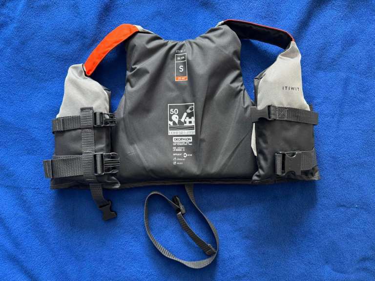 Decathlon ITIWIT Life Jacket - Small, 50N Buoyancy Aid