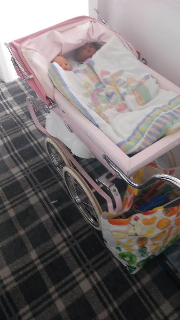 Siler cross dolls pram 