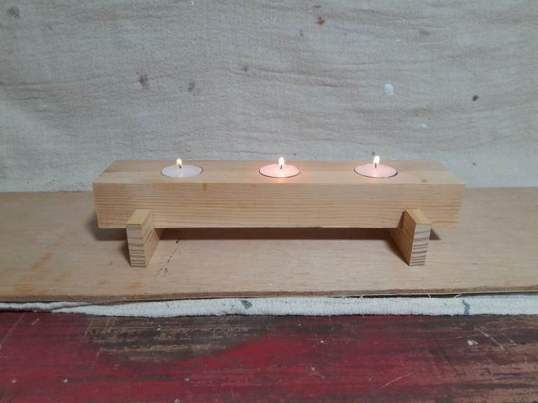 HANDMADE CANDLE HOLDER