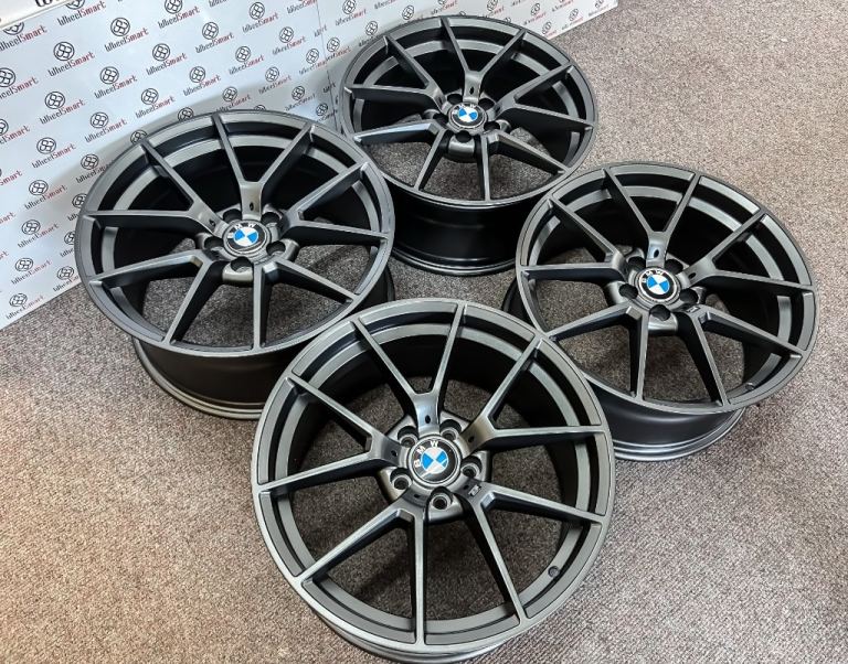 NEW 18" 19" 20" BMW CS STYLE ALLOY WHEELS - 5 x 112 - MATT GREY