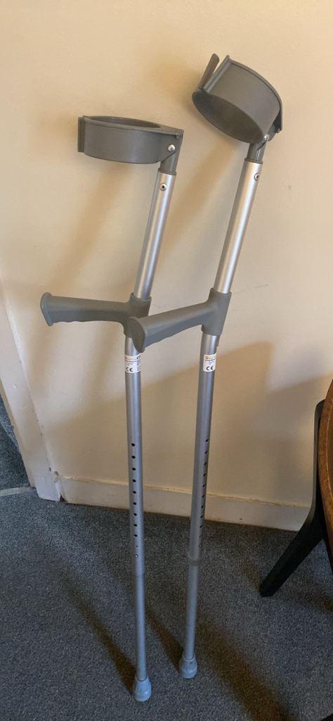 Pair of crutches