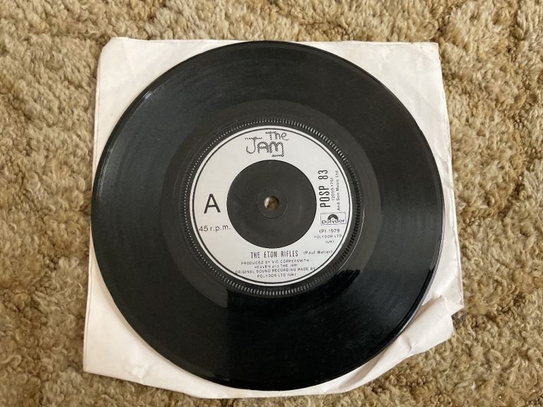 THE JAM  - ETON RIFLES 7” might mod rock