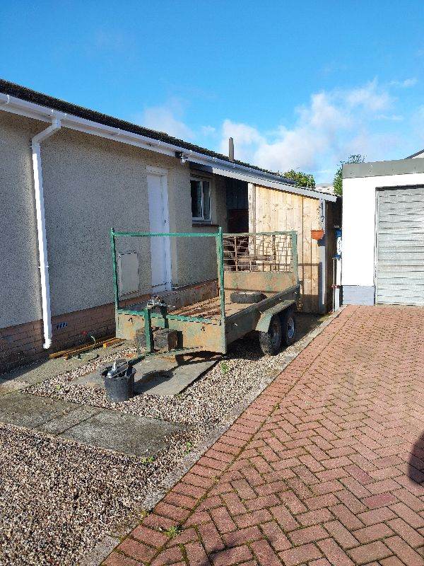750kg 8x4 Double Axle Trailer (Spares or Repairs)