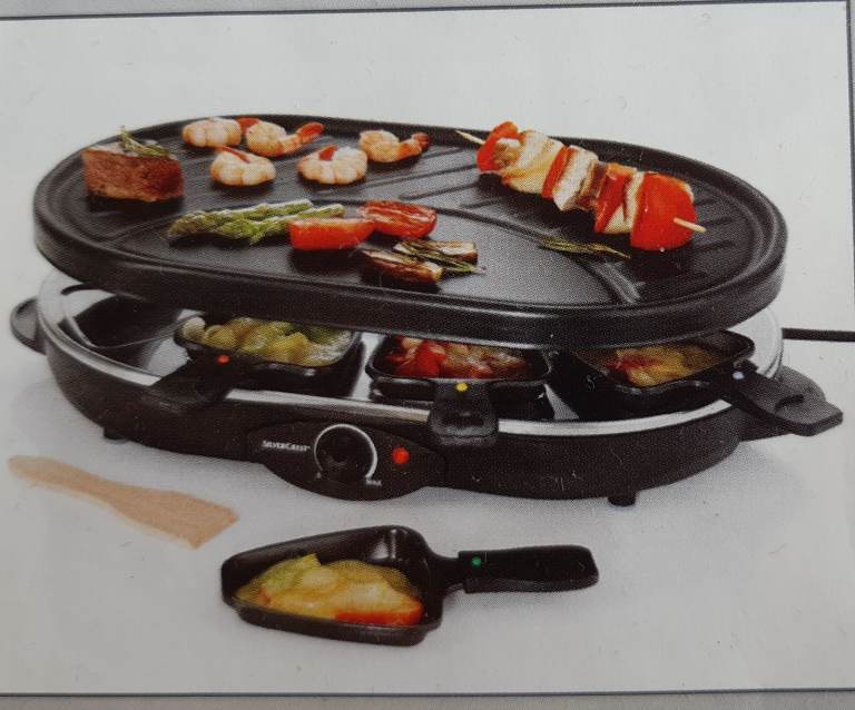Silvercrest Raclette Grill SRG 1200 A1 – As Good As New