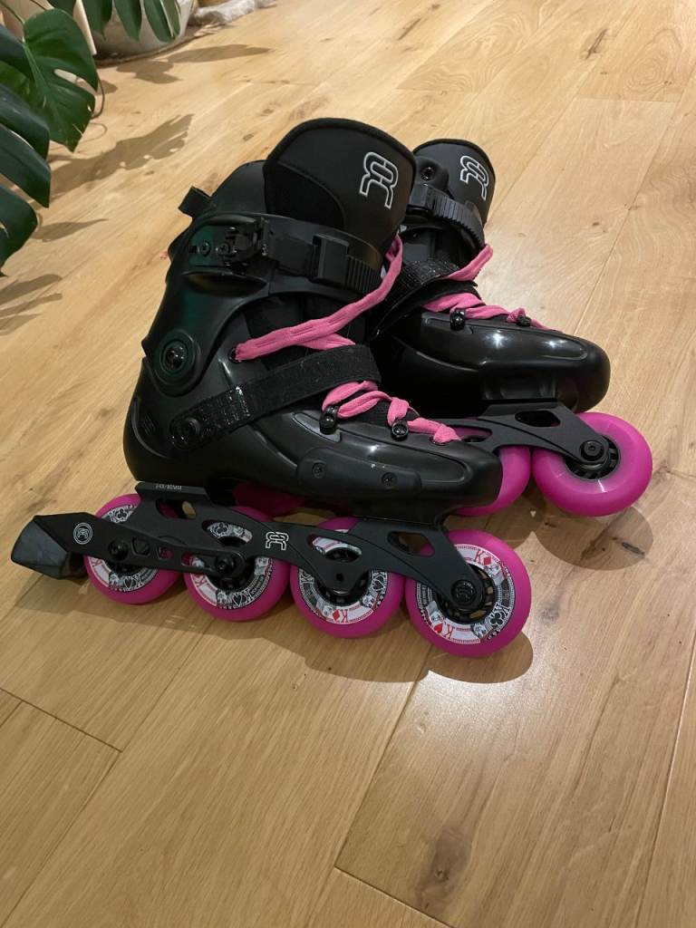FR Roller Skates FRW 80 (FRX Woman's) - Black/Pink