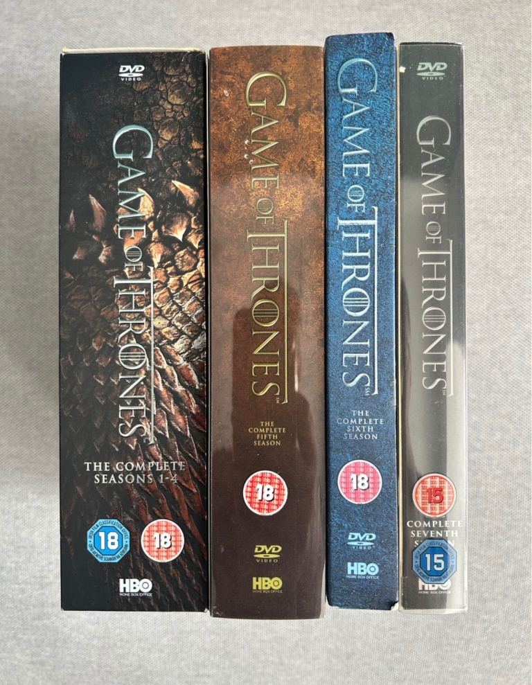 Game of Thrones Complete Seasons 1-7 DVD Box Sets