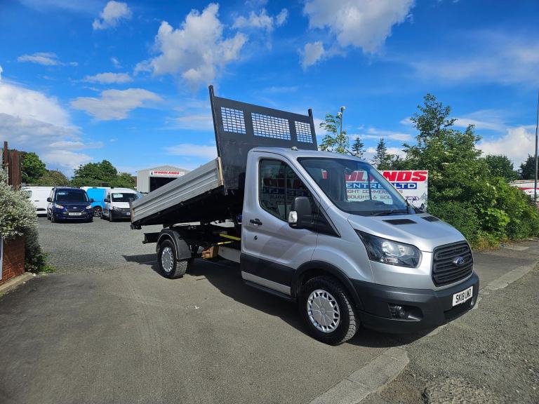 2018 ON 18 PLATE FORD TRANSIT 350 TDCI LWB TIPPER PICKUP ULEZ FREE ZONE