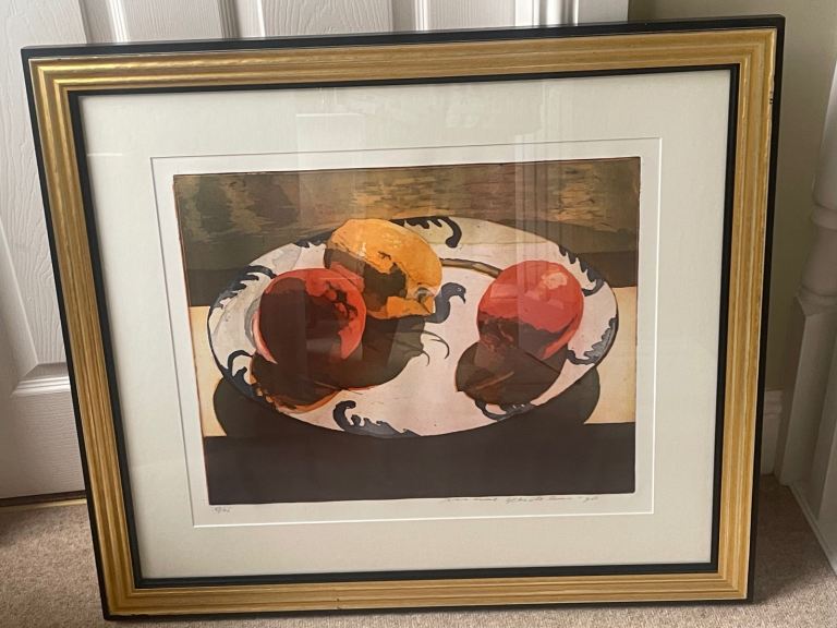 Still Life Colour Etching 