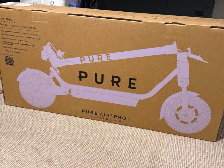 Electric Scooter Pure Air 5 Pro+ Suspension